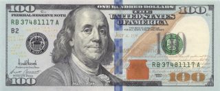 100 долларов (Pick: # w561) 2025. Подпись — Д. Трамп. FRB — Нью — Йорк