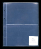 Листы для коллекционного материала в альбом Optima, на 2 банкноты (боны). Упаковка 10 шт. Размер 250×200 мм #1